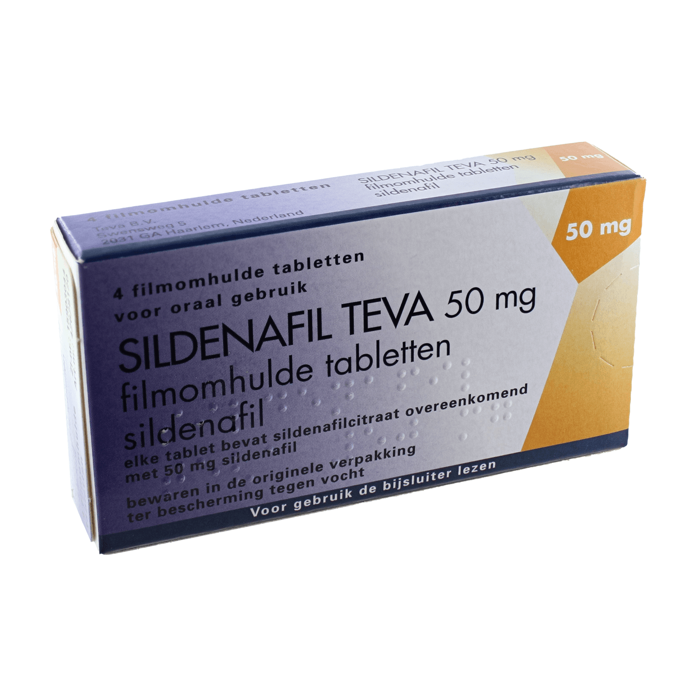 Sildenafil Teva 50mg 4tb