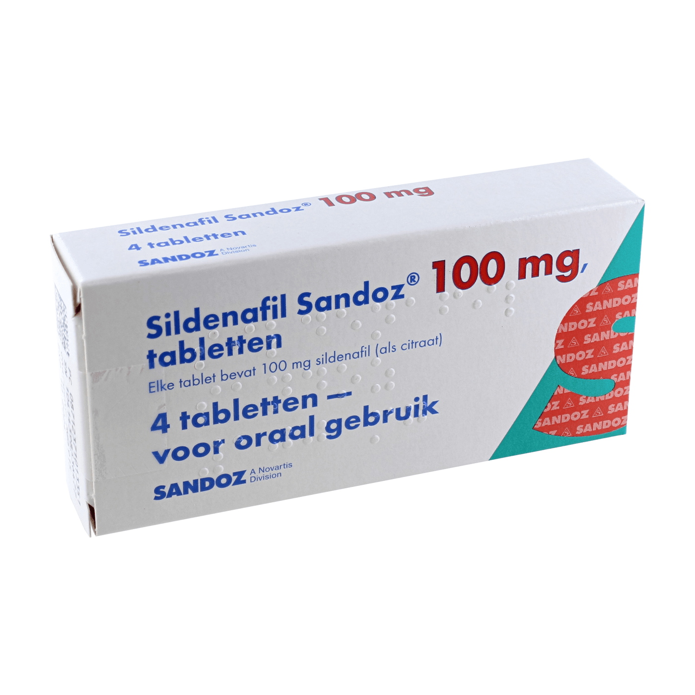 Sandoz Sildenafil 100mg 4tb