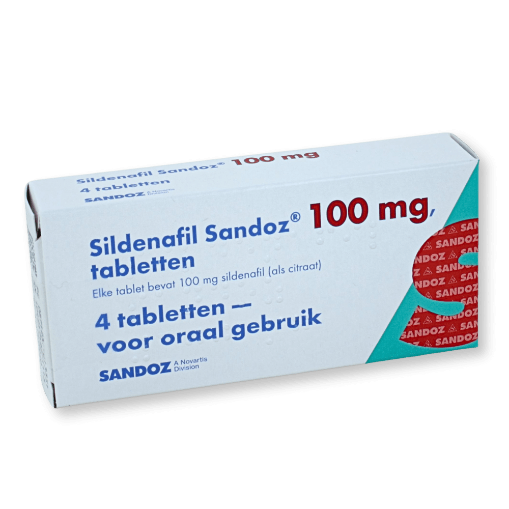 Sandoz Sildenafil 100mg 4tb