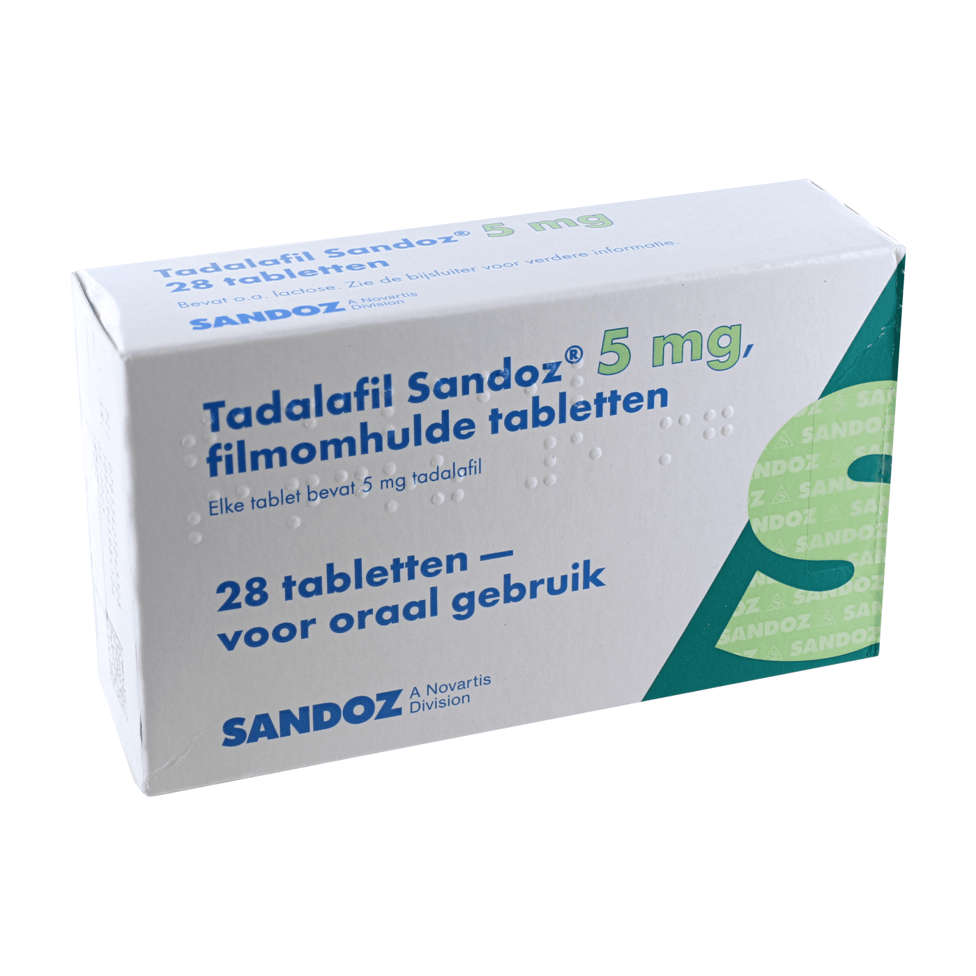 Tadalafil 5mg Sandoz 28tb