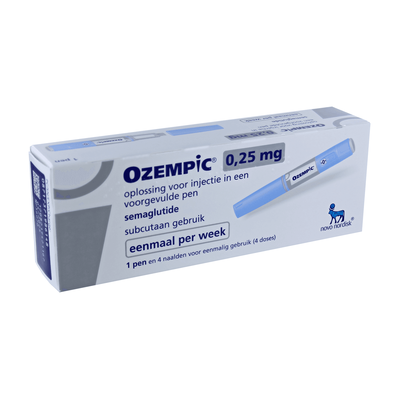 Ozempic 0,25mg injvlst pen 1,5ml + toebehoren
