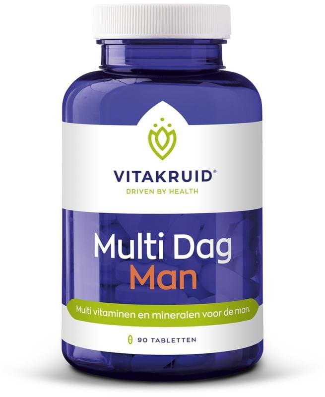 Vitakruid Multi dag man 90tb