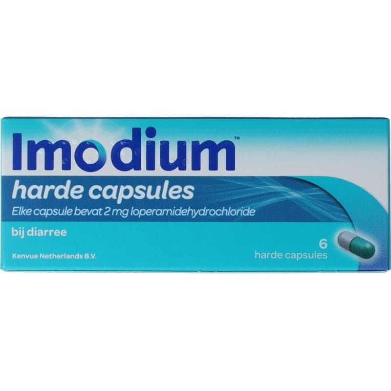 Imodium 2mg capsules 6ca