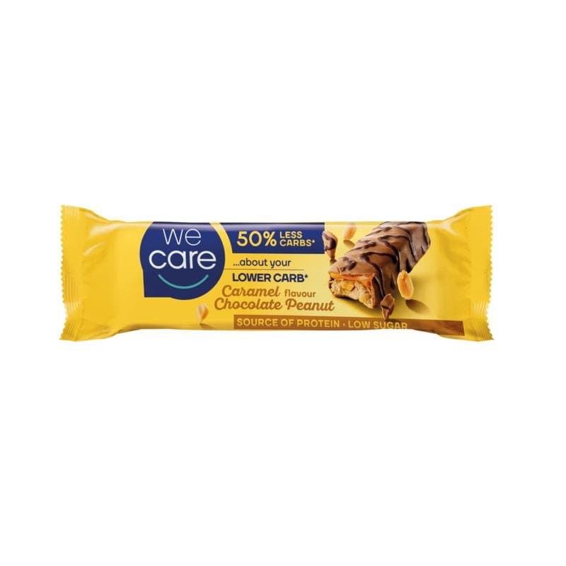 Wecare Lower carb reep caramel chocolate peanut 35g