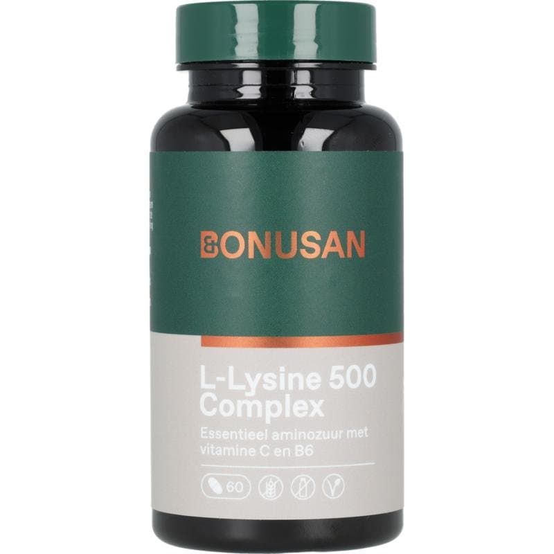 Bonusan L-Lysine 500mg plus 60tb