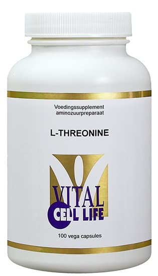 Vital Cell Life Threonine 500mg 100ca