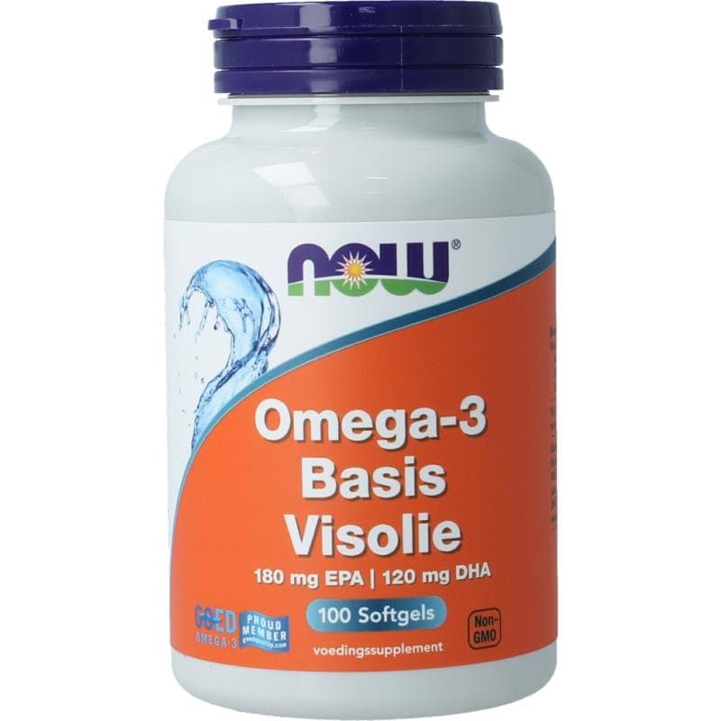 NOW Omega-3 Basis 180mg EPA 120mg DHA 100sft