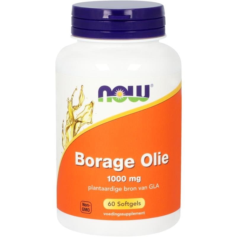 NOW Borage olie 1000mg 60sft
