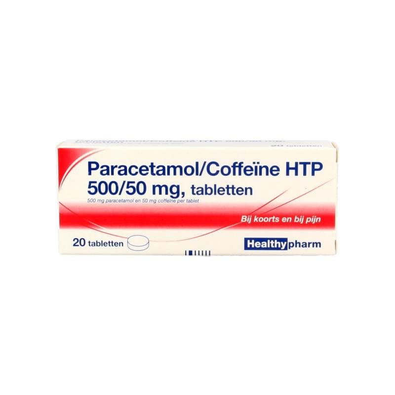 Healthypharm Paracetamol 500mg coffeine 20tb