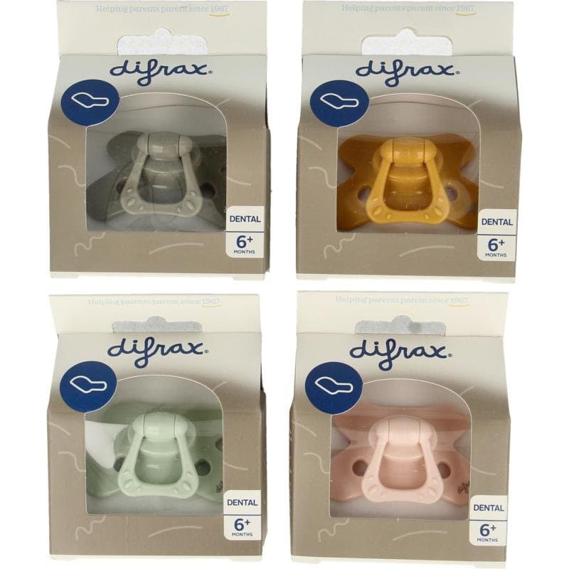 Difrax Fopspeen dental 6+ maanden met ring 1st