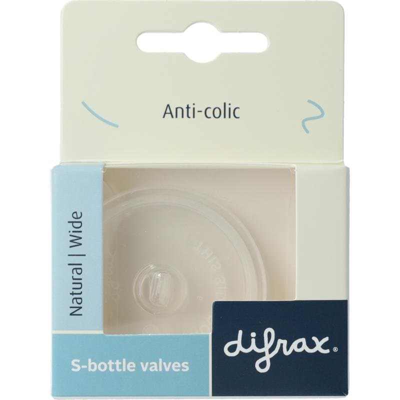 Difrax S-fles ventiel 2st