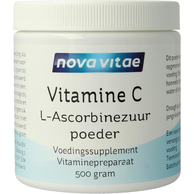 Nova Vitae Vitamine C ascorbinezuur poeder 500g