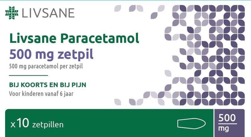 Livsane Paracetamol 500mg 10zp