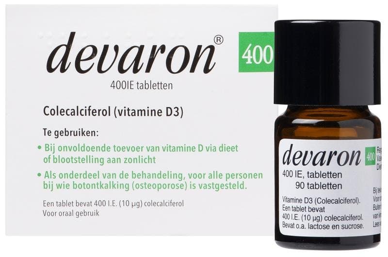 Devaron Colecalciferol 400IE 90tb