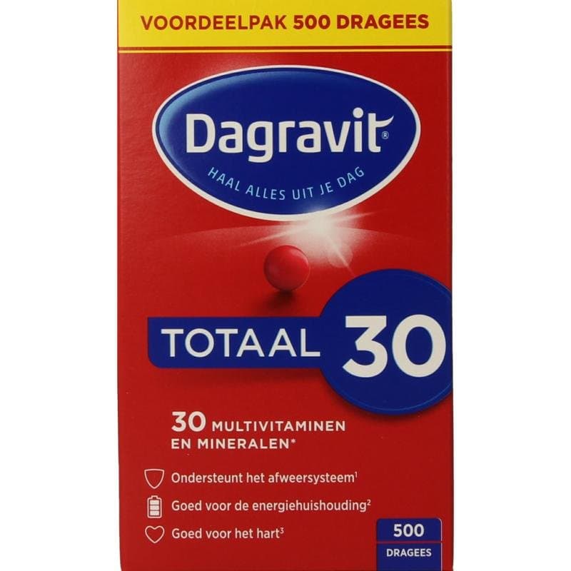 Dagravit Totaal 30 tijdelijk 50 dragees gratis 550drg