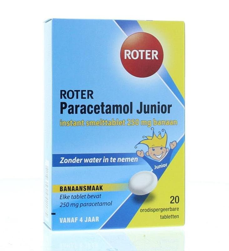 Roter Paracetamol 250 junior 20tb