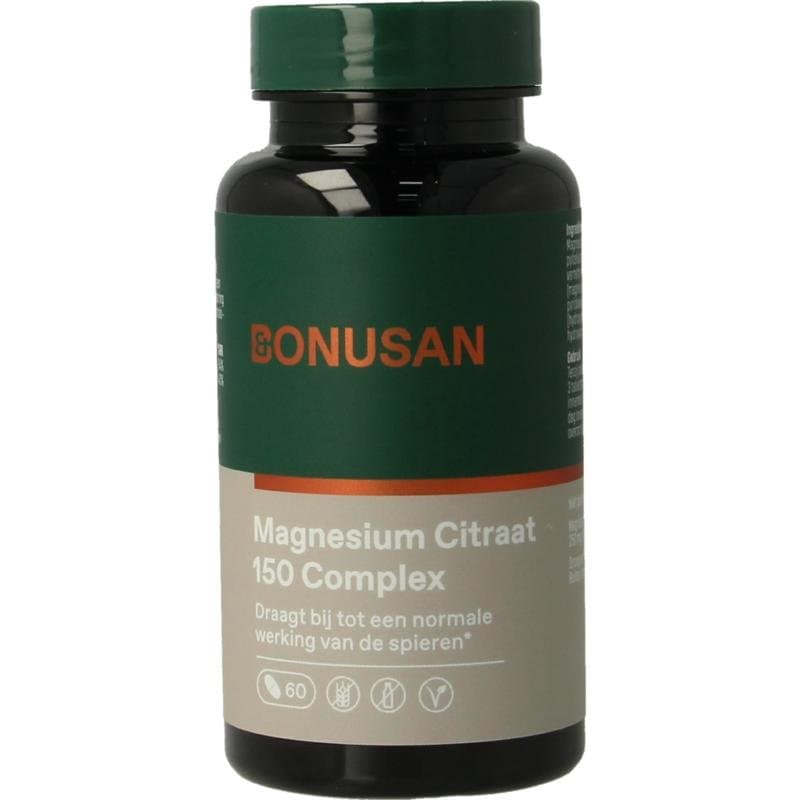 Bonusan Magnesiumcitraat 150mg plus 60tb