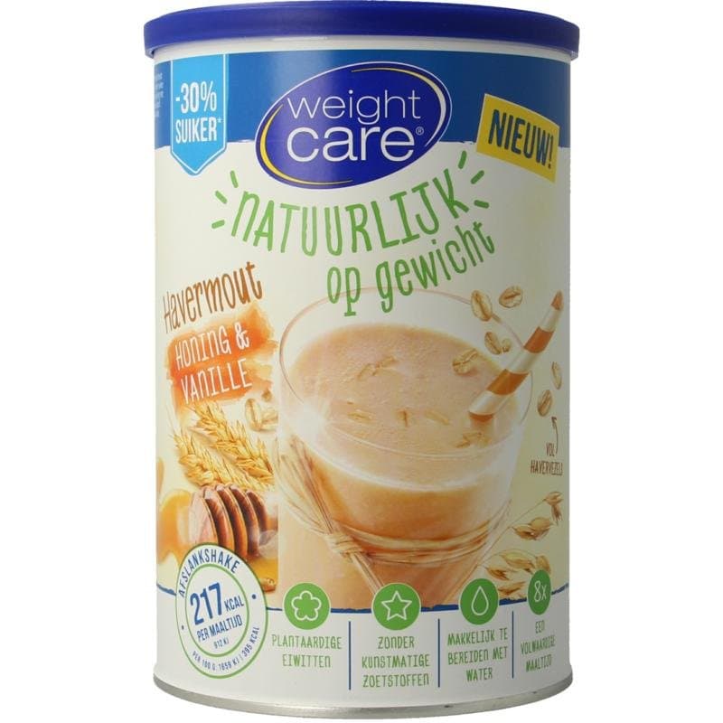 Wecare Havermout honing/vanille 440g