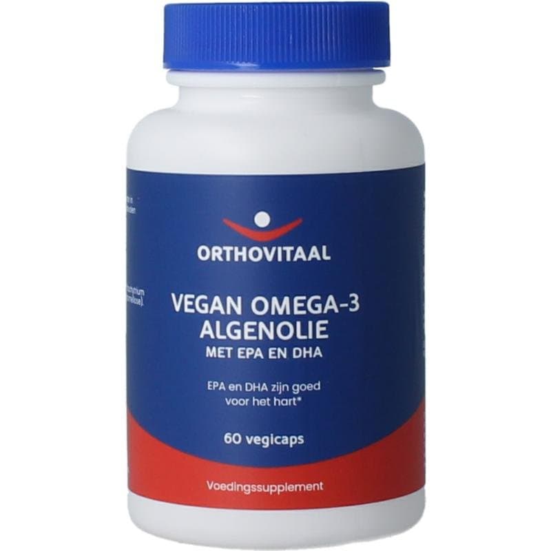 Orthovitaal Vegan omega 3 algenolie 60ca
