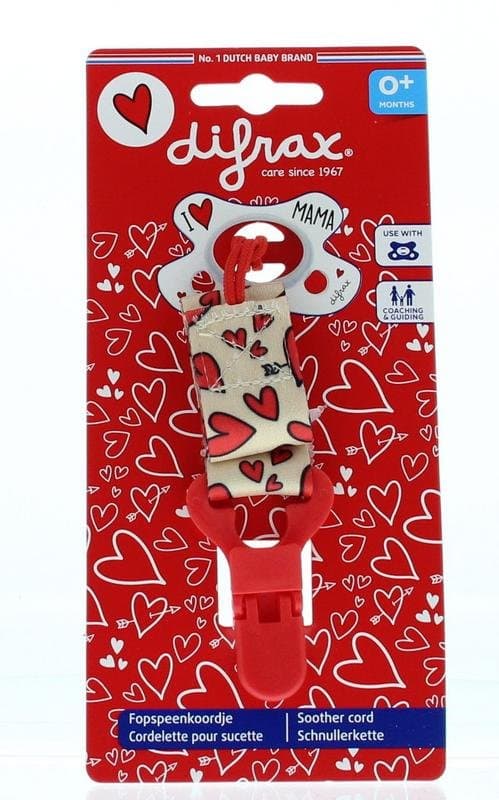 Difrax Fopspeen koord I love 1st