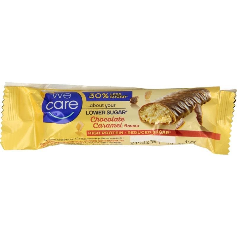 Wecare Lower carb reep chocolate & caramel 31g